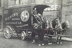 Bekins Horse Van